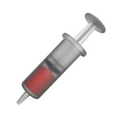 Syringe Injection Blood