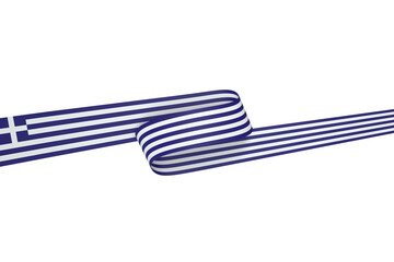 Greece flag element design national independence day banner png
