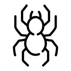 spider Line Icon