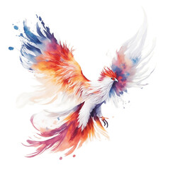 Obraz premium heart with wings