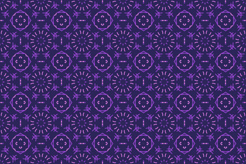 Wrapping papper with ethnic purple color