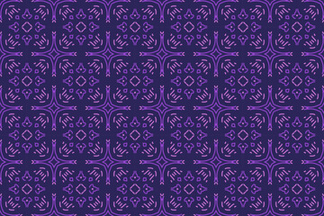 Wrapping papper with ethnic purple color