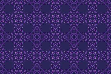 Wrapping papper with ethnic purple color