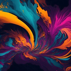 abstract fractal background