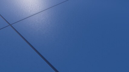 Aluminium composite pannel gradient blue  background
