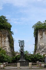 Obraz premium Bali, Indonesia – January 24, 2019: Garuda Wisnu Kencana Cultural Park, Or GWK, Is A Tourist Destination And Attraction Located At Ungasan, Badung, Bali. 