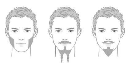 ひげスタイルのバリエーション
