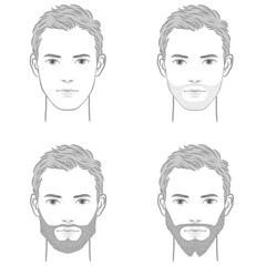ひげスタイルのバリエーション