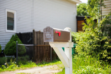 mailbox, symbolizing communication and connection, represents a portal between sender and receiver, a place where messages and correspondence find their way, bridging distances and connections