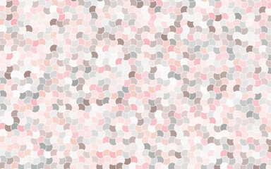 Colorful voronoi, vector abstract. Seamless irregular lines mosaic pattern. Geometric flat grid