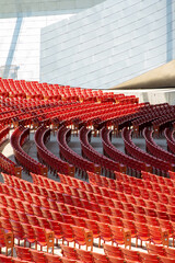 empty stadium seats