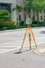 Photo of street surveing equpment in South Florida