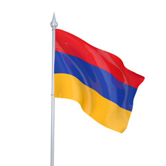 Fototapeta na wymiar Armenia Flag
