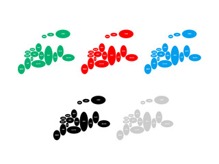香川県　地図_デフォルメ⑥