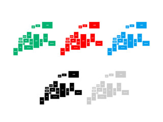 香川県　地図_デフォルメ⑦