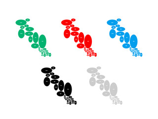 京都府　地図_デフォルメ⑥