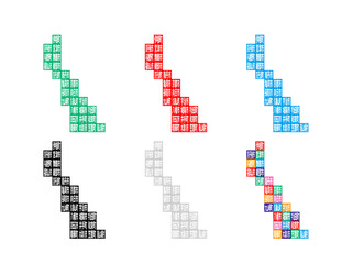 京都府　地図_デフォルメ⑩