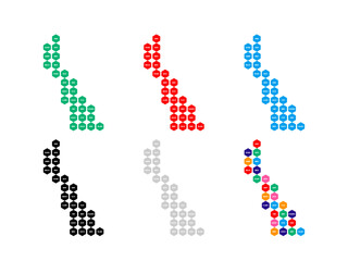 京都府　地図_デフォルメ⑤