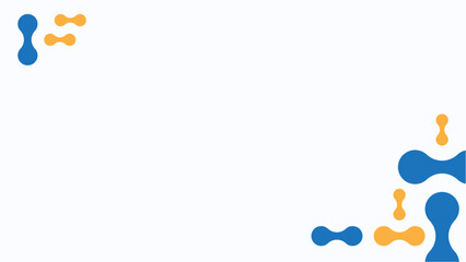 Minimalist Abstract Shapes Vector Template Background