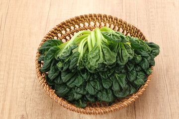 Sawi Pagoda (Tatsoi), food ingredient
