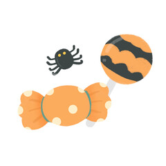  Halloween element for decoration on transparent background png file