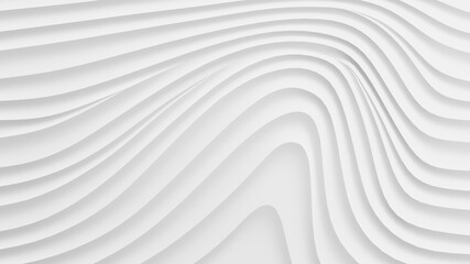 Abstract White wave  Background 