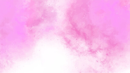 Abstract pink watercolor background.Hand painted watercolor. vector