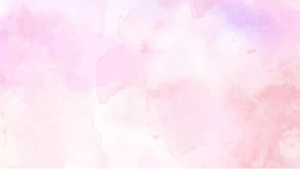 Abstract pink watercolor background.Hand painted watercolor. vector