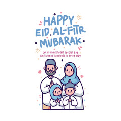 Fototapeta na wymiar vector cute illustration design of ramadan eid al adha eid al fitr