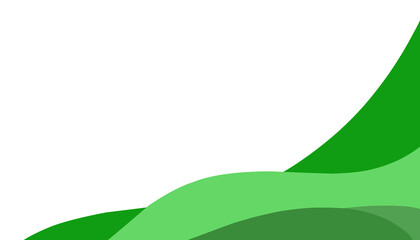 Illustration of an abstract background in shades of green