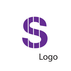 Initial S letter luxury beauty flourishes ornament monogram logo Swoosh Letter Logo Design for business and company identity. Water Wave S Logo with modern trendy