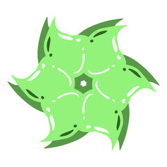 Abstract design flat element illustration