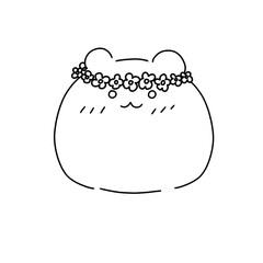 Cute Hamster Doodle