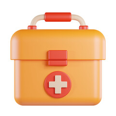 First Aid Kit 3D Icon