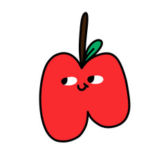 apple and worm