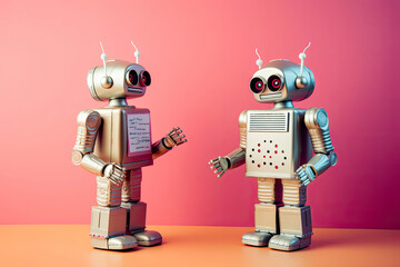 Naklejka premium The usages for a chatbot are endless, so be creative in how you might see it used in the future.AI Generative