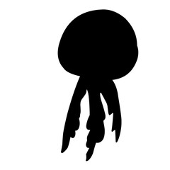 Jellyfish Silhouette