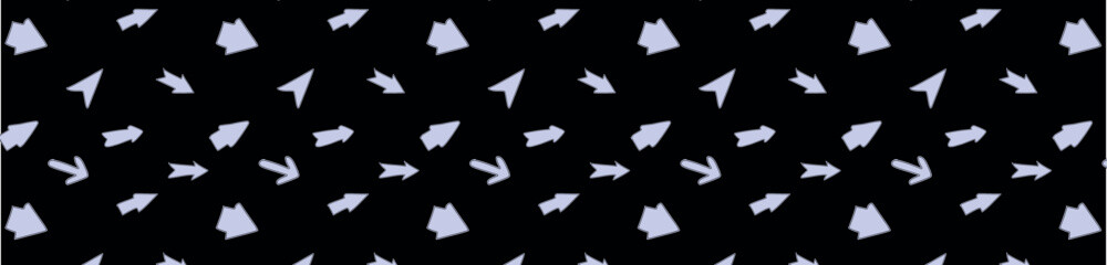 Sticker with arrows for decoration.