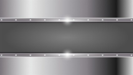 Metal Background with copy space area