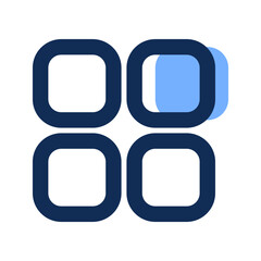 display filled line icon