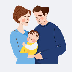 International Children's Day,children and parents, familys