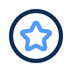 Obraz premium best seller outline color icon