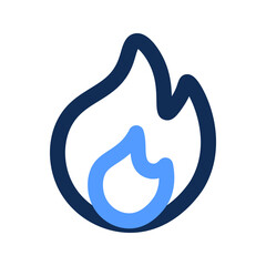 Obraz premium trending outline color icon