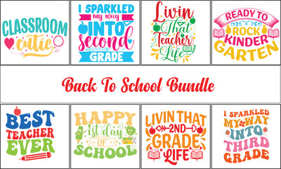 Back to school bundle design