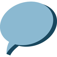 3D Speech Chat Bubble