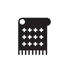 Obraz premium textile cotton fabric icon