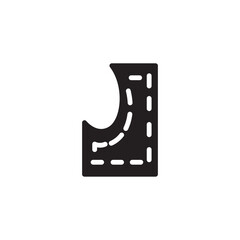 cloth cutting dress icon