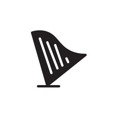 harp instrument music icon