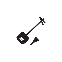samisen instrument music icon