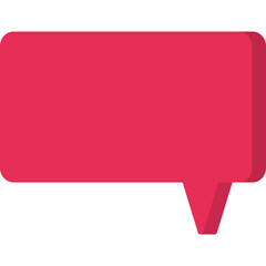 3D Speech Chat Bubble